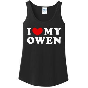 I Love My Owen I Heart My Owen Ladies Essential Tank