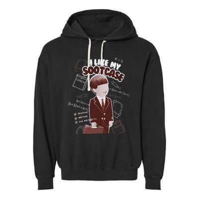 I Like My Suitcase Trump Sootcase Viral Meme Garment-Dyed Fleece Hoodie