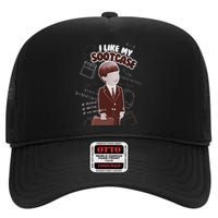 I Like My Suitcase Trump Sootcase Viral Meme High Crown Mesh Back Trucker Hat