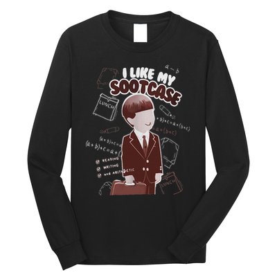 I Like My Suitcase Trump Sootcase Viral Meme Long Sleeve Shirt