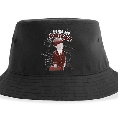 I Like My Suitcase Trump Sootcase Viral Meme Sustainable Bucket Hat