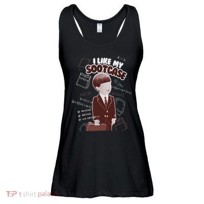 I Like My Suitcase Trump Sootcase Viral Meme Ladies Essential Flowy Tank