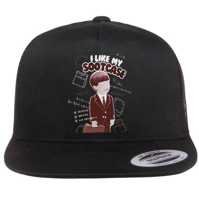 I Like My Suitcase Trump Sootcase Viral Meme Flat Bill Trucker Hat