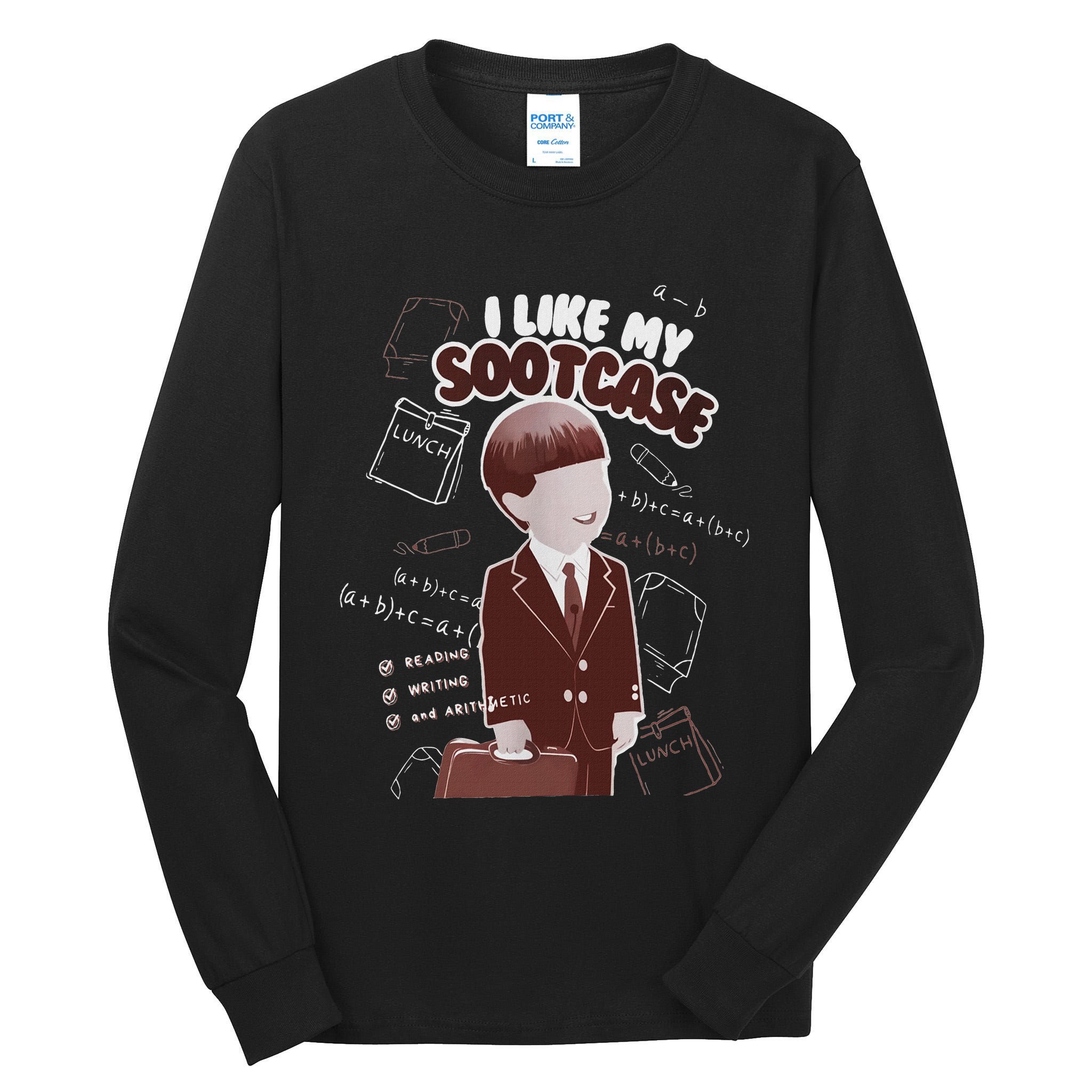 I Like My Suitcase Trump Sootcase Viral Meme Tall Long Sleeve T-Shirt