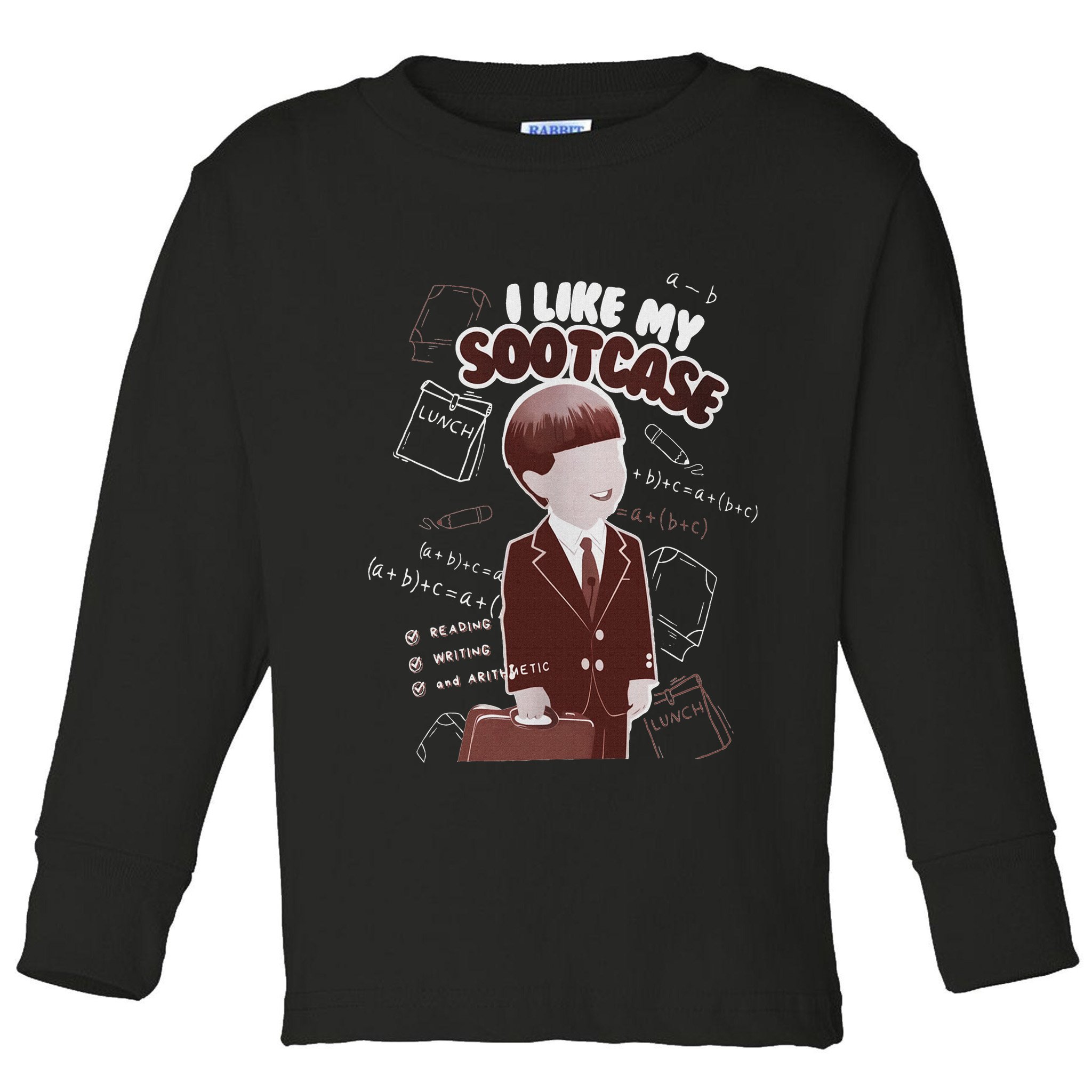 I Like My Suitcase Trump Sootcase Viral Meme Toddler Long Sleeve Shirt