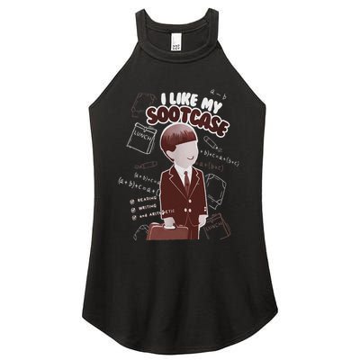 I Like My Suitcase Trump Sootcase Viral Meme Women's Perfect Tri Rocker Tank