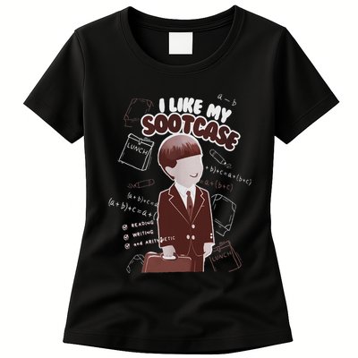 I Like My Suitcase Trump Sootcase Viral Meme Womens T-Shirt