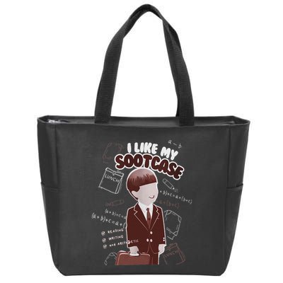 I Like My Suitcase Trump Sootcase Viral Meme Zip Tote Bag