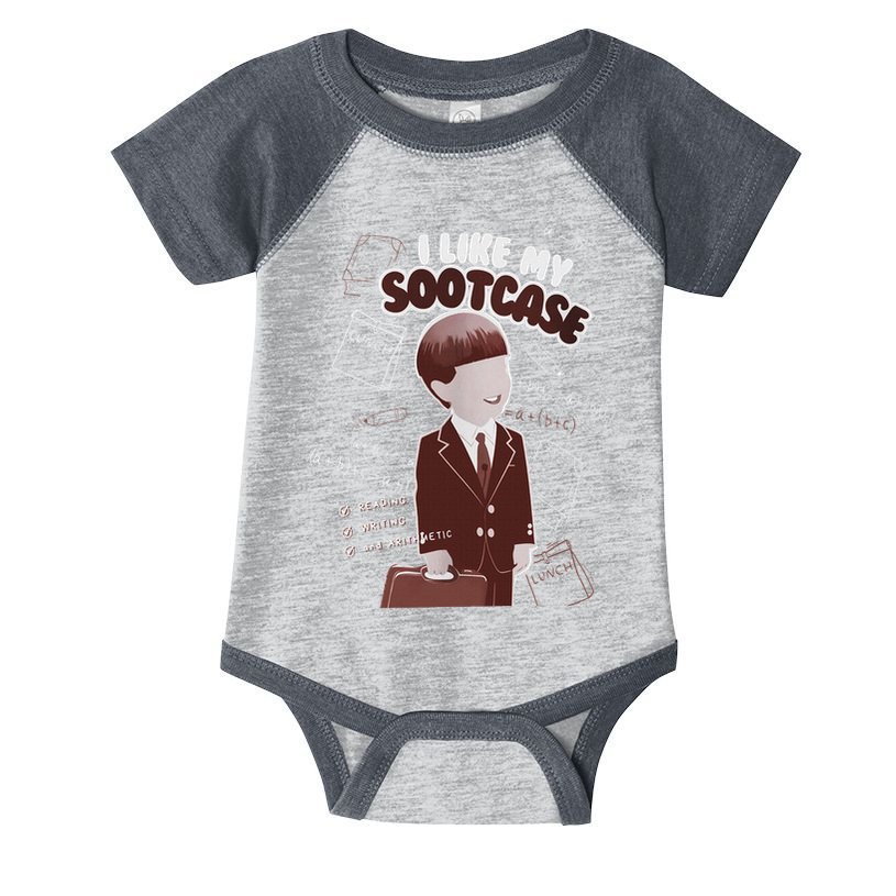 I Like My Suitcase Trump Sootcase Viral Meme Infant Baby Jersey Bodysuit