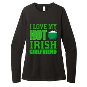 I Love My Hot Irish Girlfriend Womens CVC Long Sleeve Shirt