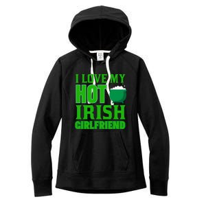 I Love My Hot Irish Girlfriend Women's Fleece Hoodie