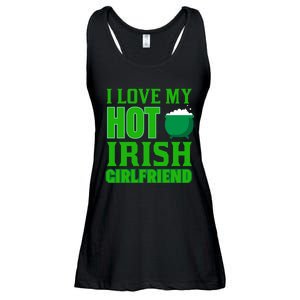 I Love My Hot Irish Girlfriend Ladies Essential Flowy Tank