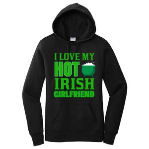 I Love My Hot Irish Girlfriend Women's Pullover Hoodie