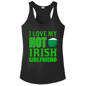 I Love My Hot Irish Girlfriend Ladies PosiCharge Competitor Racerback Tank