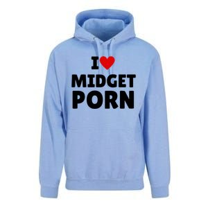 I Love Midget Porn Unisex Surf Hoodie