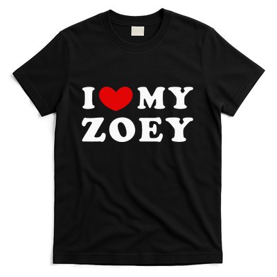 I Love My Zoey T-Shirt