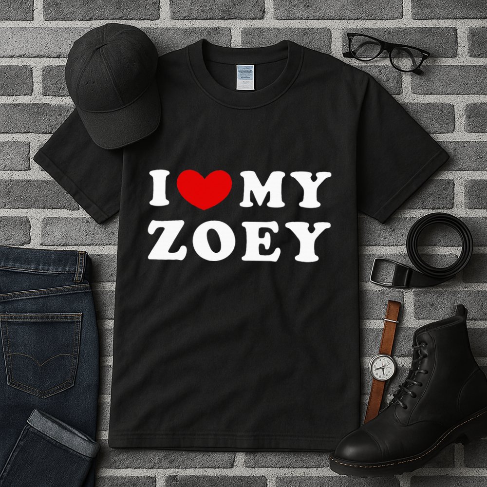 I Love My Zoey Tall T-Shirt