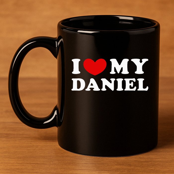 I Love My Daniel 11oz C Handle Ceramic Mug