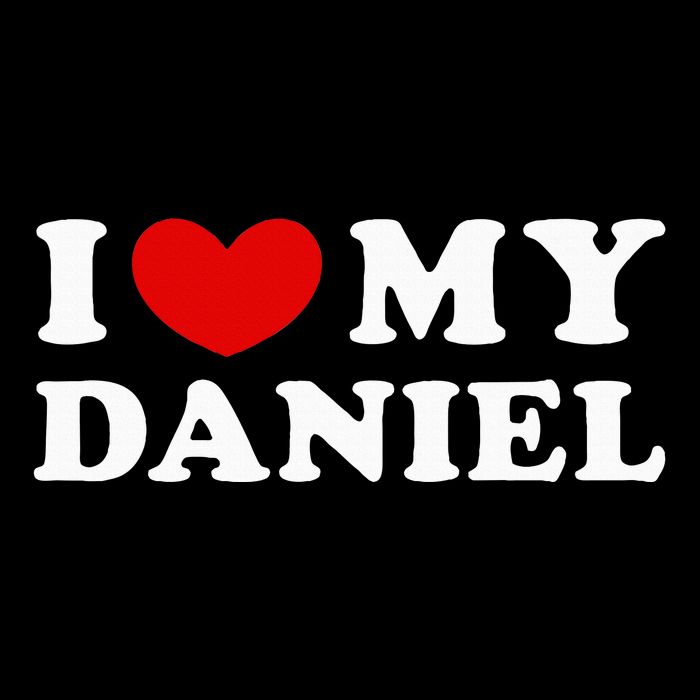 I Love My Daniel Premium T-Shirt