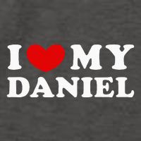 I Love My Daniel Vector Backpack