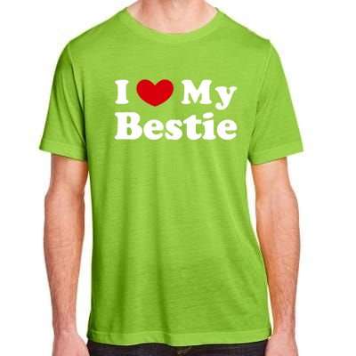 I Love My Bestie I Heart My Bestie Cool Gift Adult ChromaSoft Performance T-Shirt