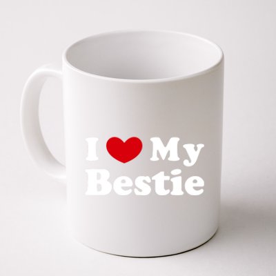 I Love My Bestie I Heart My Bestie Cool Gift Coffee Mug