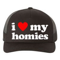 I Love My Homies Best Friend Yupoong Adult 5-Panel Trucker Hat