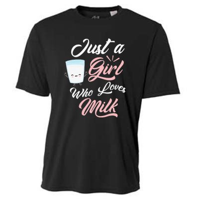 I Love Milkshakes Vanilla Strawberry Chocolate Cooling Performance Crew T-Shirt