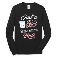 I Love Milkshakes Vanilla Strawberry Chocolate Tall Long Sleeve T-Shirt