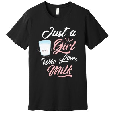 I Love Milkshakes Vanilla Strawberry Chocolate Premium T-Shirt