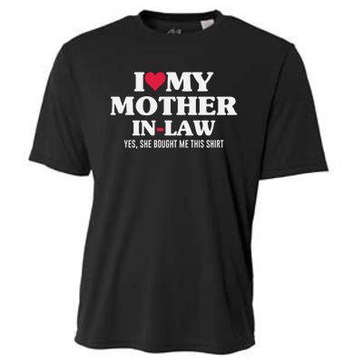 I Love My Mother In Law For Son In Law Cooling Performance Crew T-Shirt