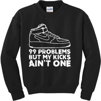 I Love My Kicks Gift For Sneakerhead Sneaker Kids Sweatshirt