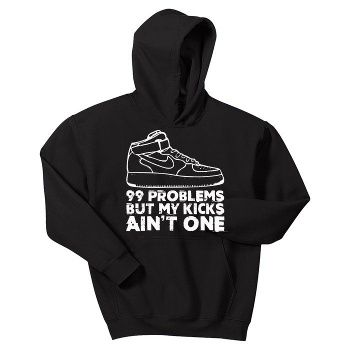 I Love My Kicks Gift For Sneakerhead Sneaker Kids Hoodie