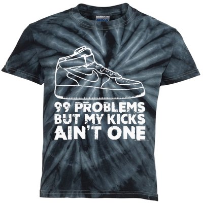 I Love My Kicks Gift For Sneakerhead Sneaker Kids Tie-Dye T-Shirt