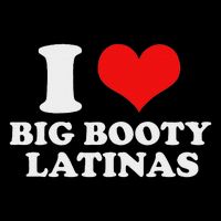 I Love My Big Booty Latinas Matching Red Heart Gf Graphic Flexfit Unipanel Trucker Cap