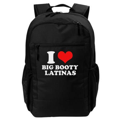 I Love My Big Booty Latinas Matching Red Heart Gf Graphic Backpack