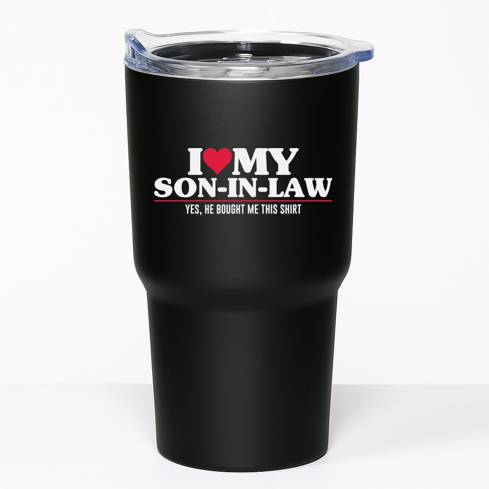 I Love My Son In Law For Father In Law Tumbler