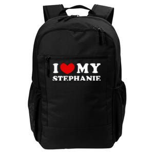 I Love My Stephanie I Heart My Stephanie Daily Commute Backpack