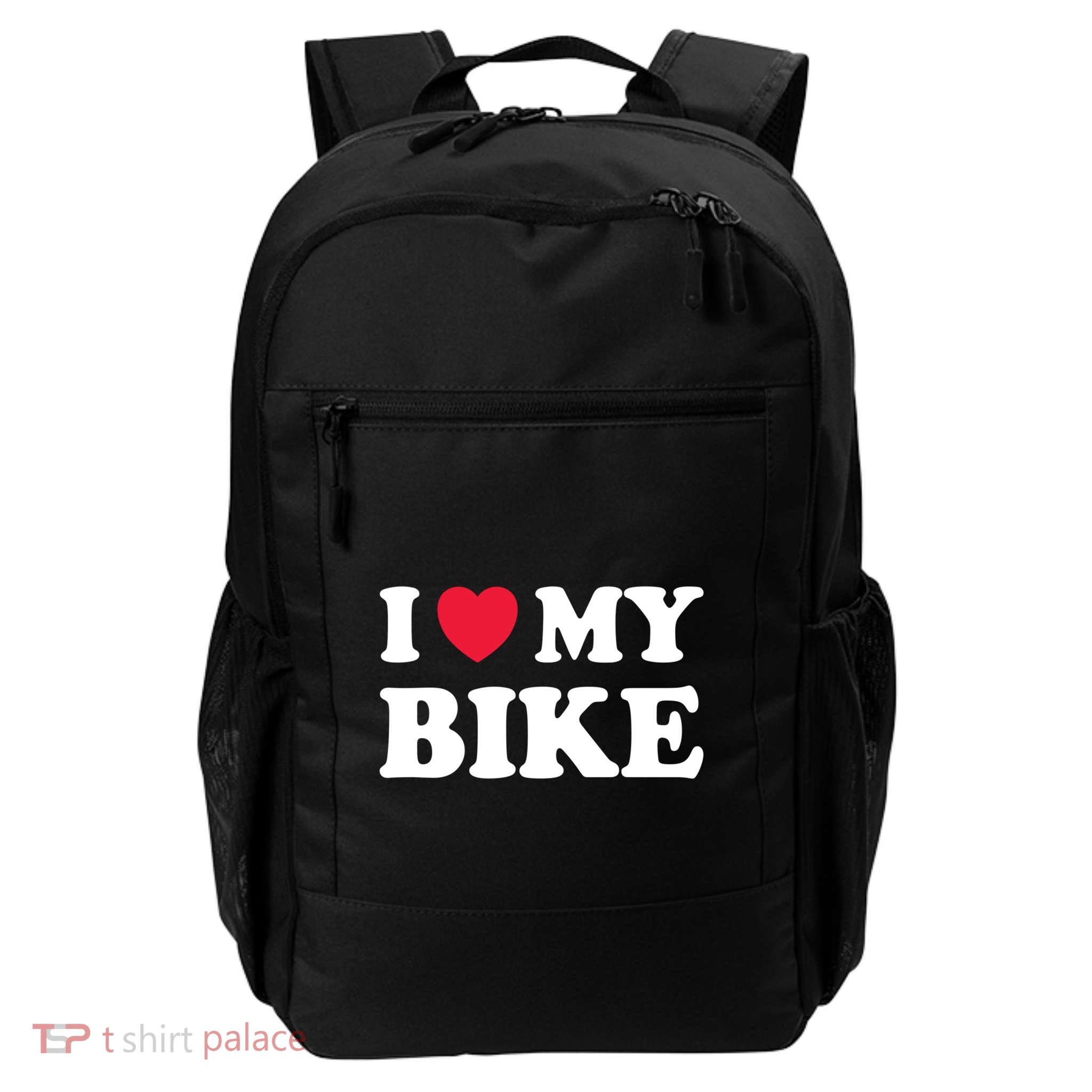 I Love My Bike Cute Gift Backpack