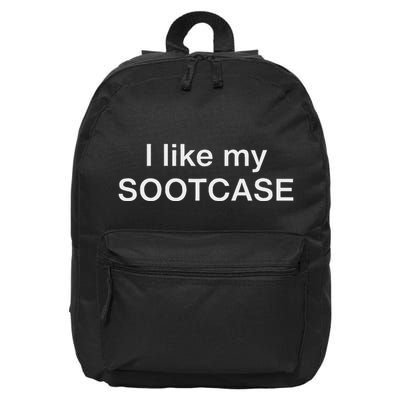 I Like My Sootcase Funny Suittcase Viral Meme 16 in Basic Backpack