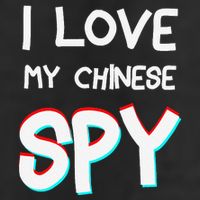 I Love My Chinese Spy Funny Playful Humor Design 11oz C Handle Ceramic Mug