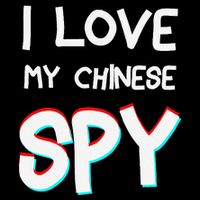 I Love My Chinese Spy Funny Playful Humor Design Drawstring Bag
