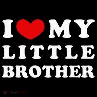 I Love My Little Brother I Heart My Little Brother Tall T-Shirt