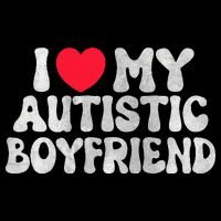 I Love My Autistic Boyfriend I Heart My Autistic Boyfriend 16 in Basic Backpack