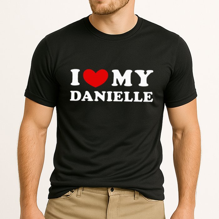 I Love My Danielle I Heart My Danielle Cooling Performance Crew T-Shirt