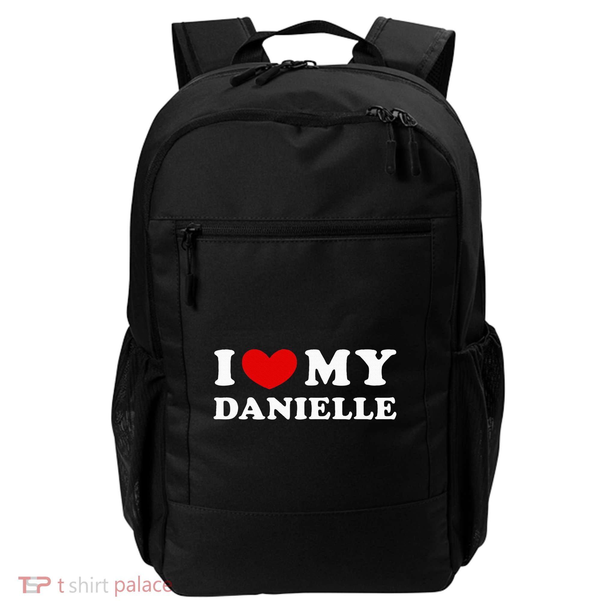 I Love My Danielle I Heart My Danielle Backpack