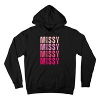 I Love Missy First Name Missy Vintage Hoodie