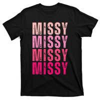 I Love Missy First Name Missy Vintage T-Shirt