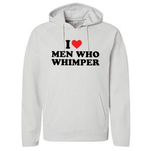 I Love M.En Who Whimper Performance Fleece Hoodie