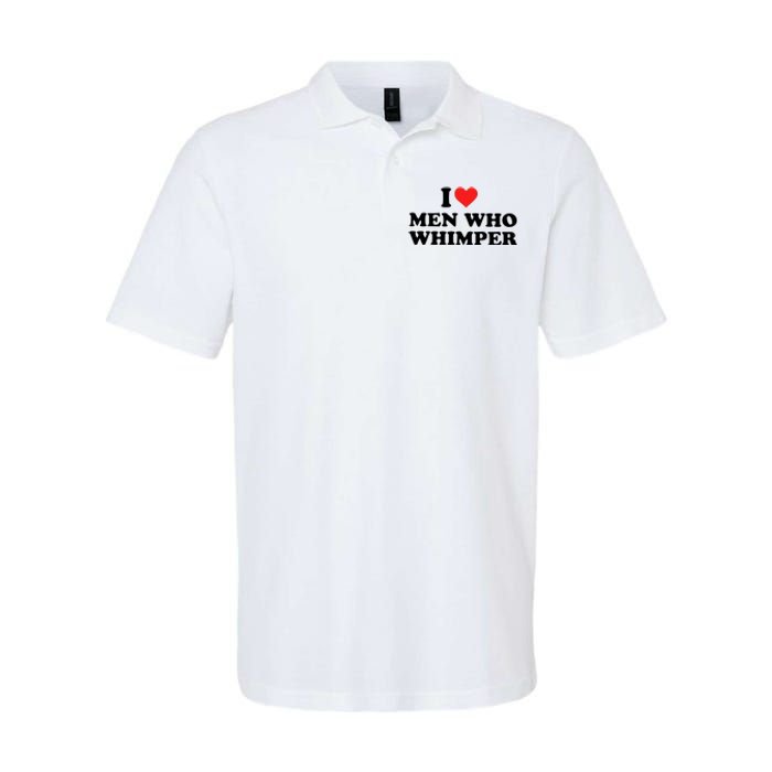 I Love M.En Who Whimper Softstyle Adult Sport Polo